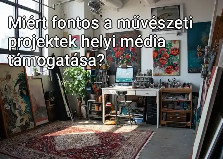 Miért fontos a művészeti projektek helyi média támogatása?