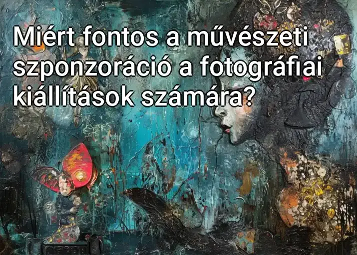 Miért fontos a művészeti szponzoráció a fotográfiai kiállítások számára?