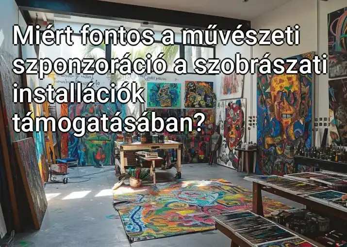 Miért fontos a művészeti szponzoráció a szobrászati installációk támogatásában?