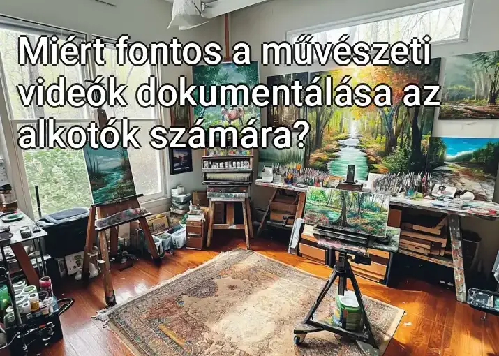 Miért fontos a művészeti videók dokumentálása az alkotók számára?