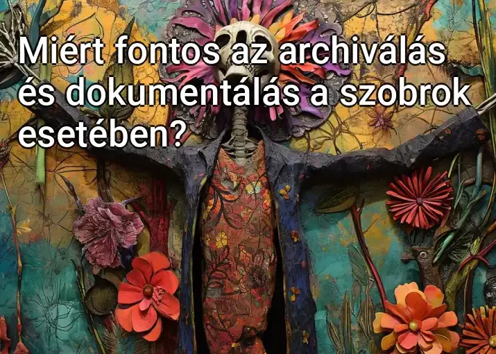 Miért fontos az archiválás és dokumentálás a szobrok esetében?