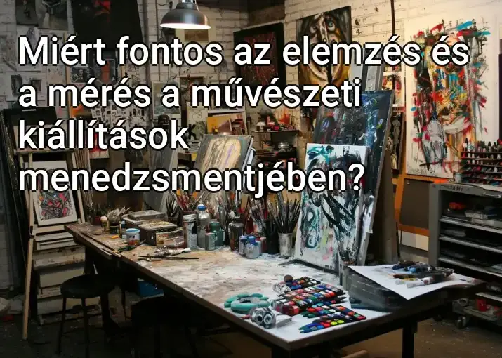 Miért fontos az elemzés és a mérés a művészeti kiállítások menedzsmentjében?