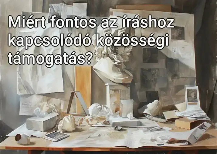 Miért fontos az íráshoz kapcsolódó közösségi támogatás?