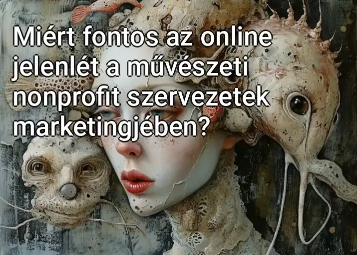 Miért fontos az online jelenlét a művészeti nonprofit szervezetek marketingjében?