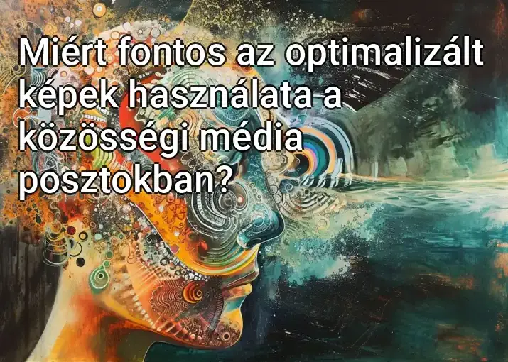 Miért fontos az optimalizált képek használata a közösségi média posztokban?