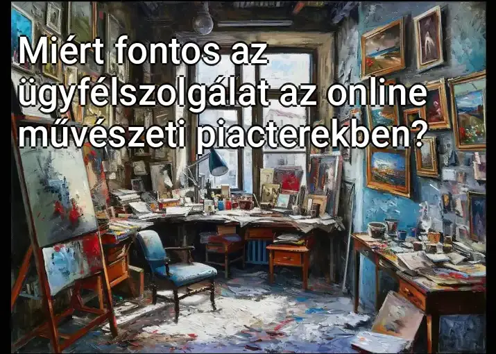 Miért fontos az ügyfélszolgálat az online művészeti piacterekben?