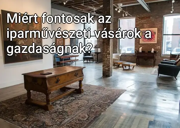 Miért fontosak az iparművészeti vásárok a gazdaságnak?