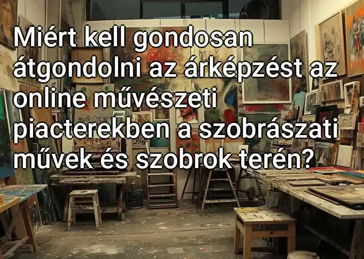 Miért kell gondosan átgondolni az árképzést az online művészeti piacterekben a szobrászati ​​művek és szobrok terén?