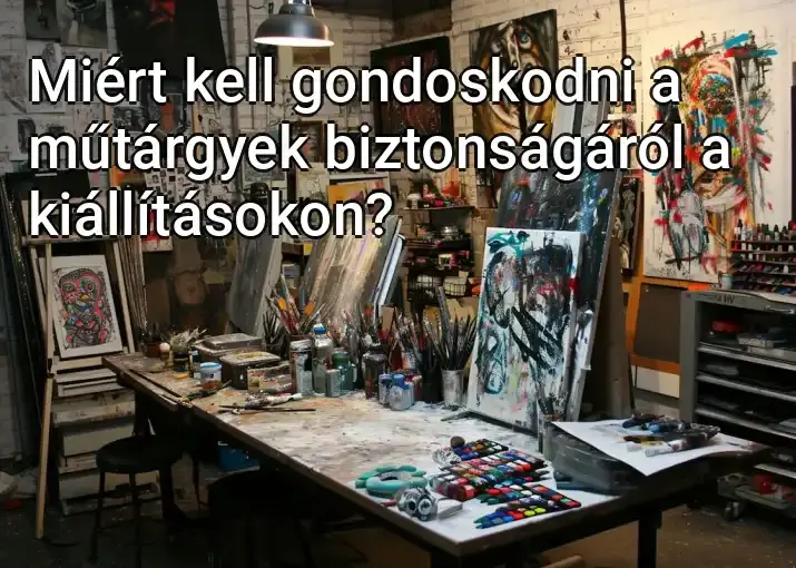 Miért kell gondoskodni a műtárgyek biztonságáról a kiállításokon?