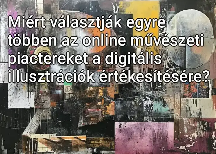 Miért választják egyre többen az online művészeti piactereket a digitális illusztrációk értékesítésére?