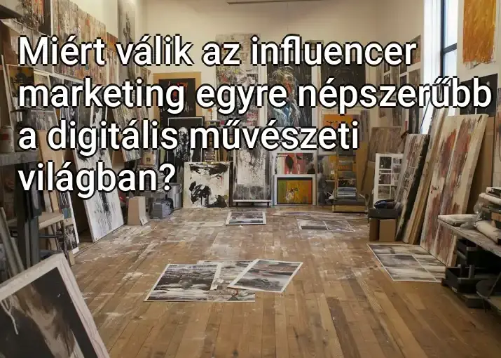 Miért válik az influencer marketing egyre népszerűbb a digitális művészeti világban?