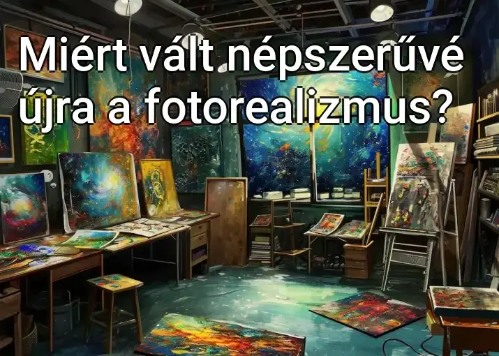 Miért vált népszerűvé újra a fotorealizmus?