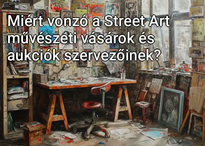 Miért vonzó a Street Art művészeti vásárok és aukciók szervezőinek?