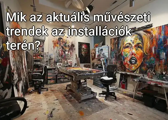 Mik az aktuális művészeti trendek az installációk terén?