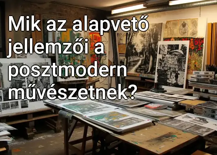 Mik az alapvető jellemzői a posztmodern művészetnek?