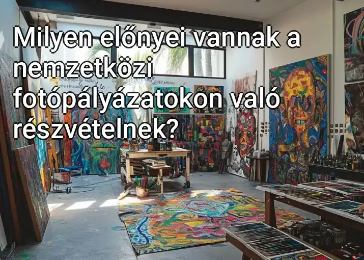 Milyen előnyei vannak a nemzetközi fotópályázatokon való részvételnek?