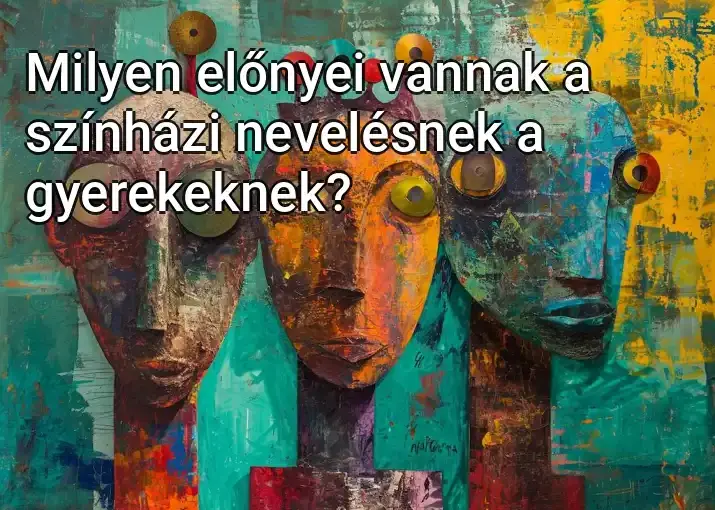 Milyen előnyei vannak a színházi nevelésnek a gyerekeknek?