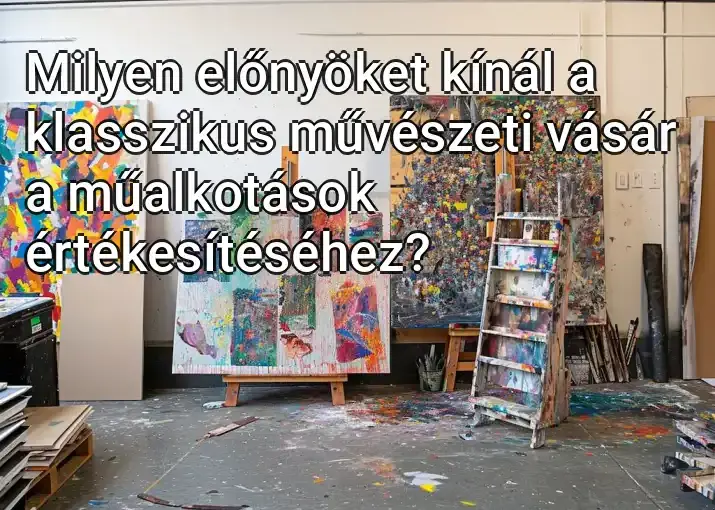 Milyen előnyöket kínál a klasszikus művészeti vásár a műalkotások értékesítéséhez?