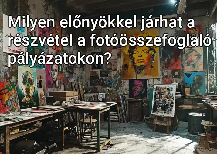 Milyen előnyökkel járhat a részvétel a fotóösszefoglaló pályázatokon?