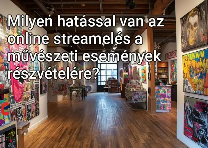 Milyen hatással van az online streamelés a művészeti események részvételére?