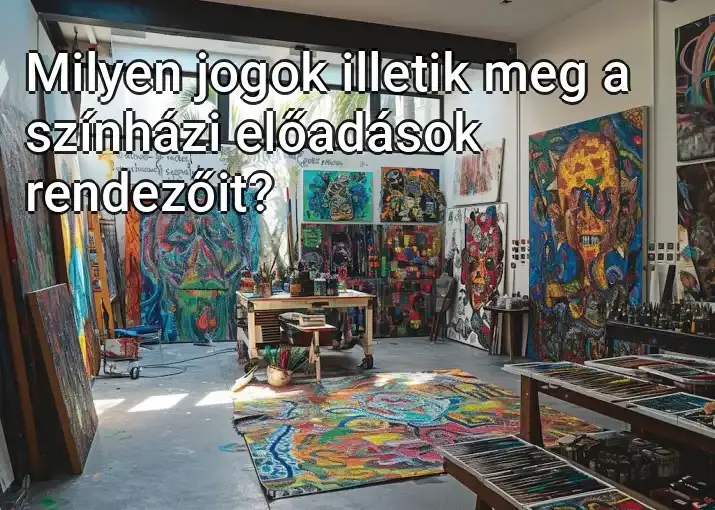 Milyen jogok illetik meg a színházi előadások rendezőit?