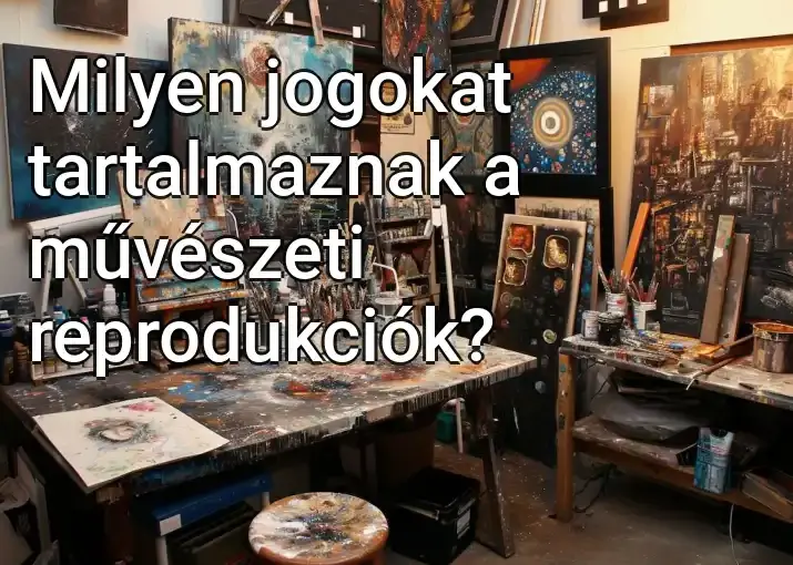 Milyen jogokat tartalmaznak a művészeti reprodukciók?