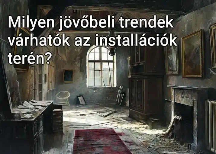 Milyen jövőbeli trendek várhatók az installációk terén?