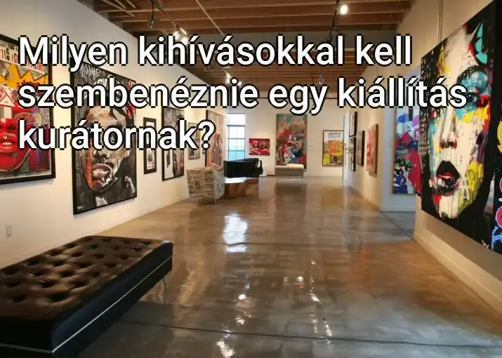 Milyen kihívásokkal kell szembenéznie egy kiállítás kurátornak?