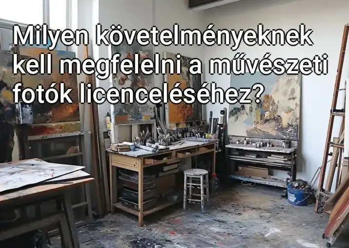 Milyen követelményeknek kell megfelelni a művészeti fotók licenceléséhez?