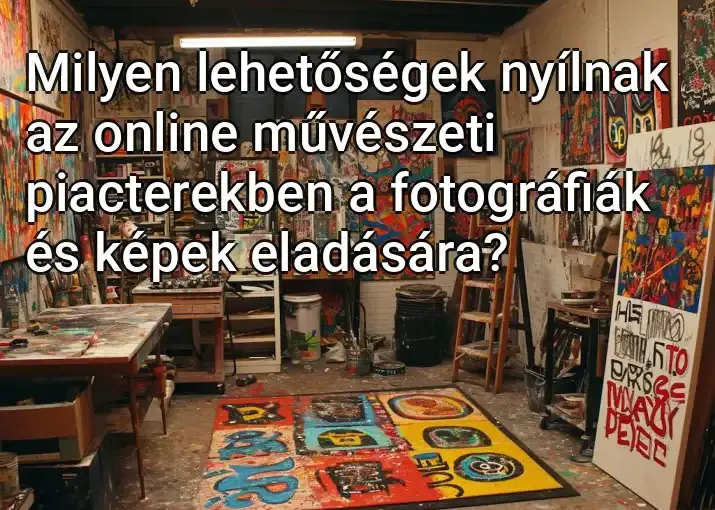 Milyen lehetőségek nyílnak az online művészeti piacterekben a fotográfiák és képek eladására?