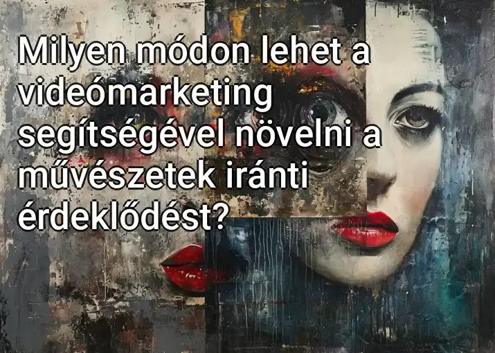 Milyen módon lehet a videómarketing segítségével növelni a művészetek iránti érdeklődést?