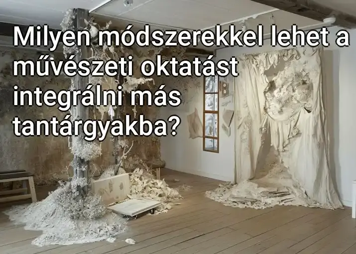 Milyen módszerekkel lehet a művészeti oktatást integrálni más tantárgyakba?