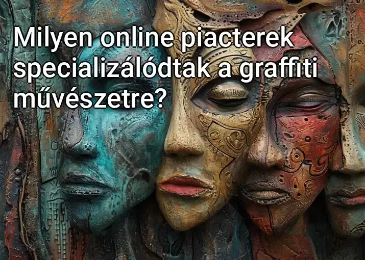 Milyen online piacterek specializálódtak a graffiti művészetre?