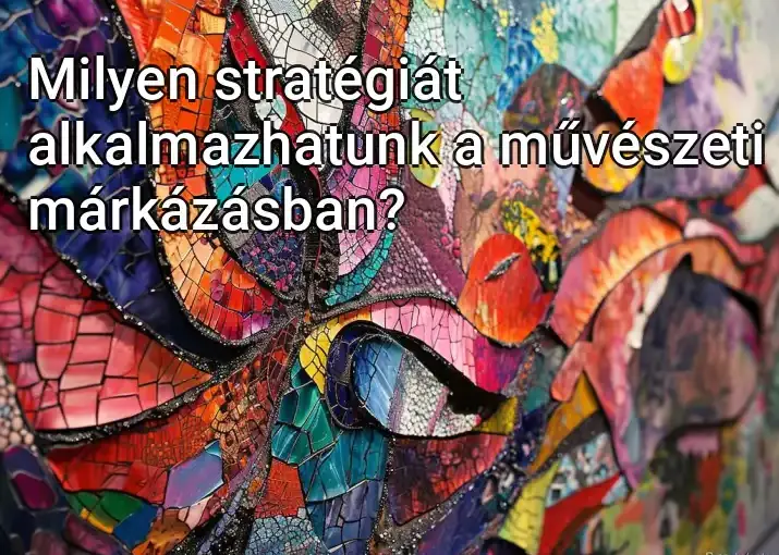 Milyen stratégiát alkalmazhatunk a művészeti márkázásban?