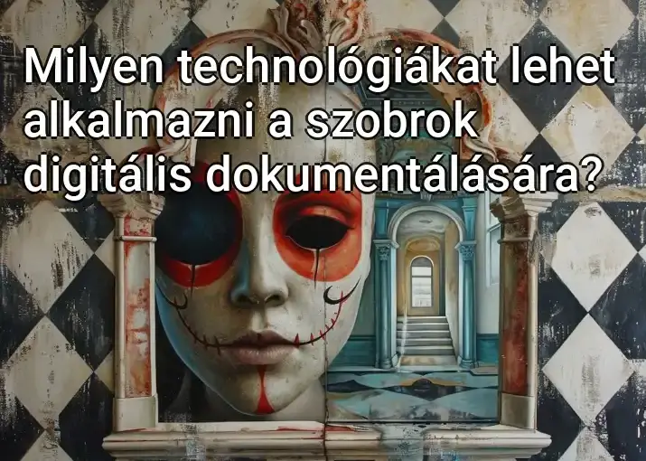 Milyen technológiákat lehet alkalmazni a szobrok digitális dokumentálására?