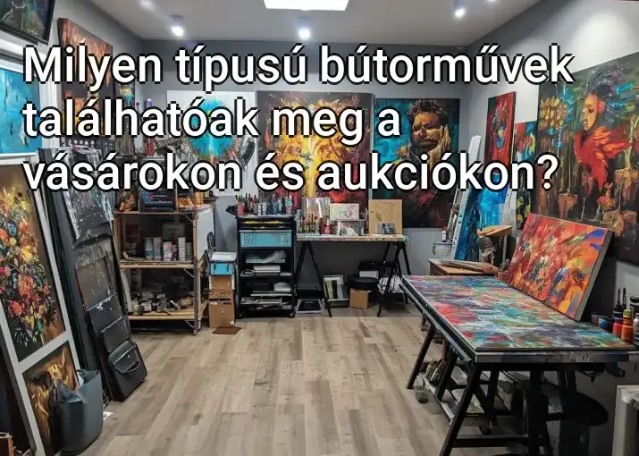 Milyen típusú bútorművek találhatóak meg a vásárokon és aukciókon?