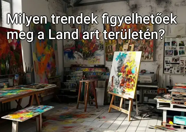 Milyen trendek figyelhetőek meg a Land art területén?