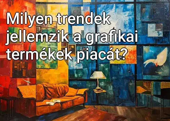 Milyen trendek jellemzik a grafikai termékek piacát?