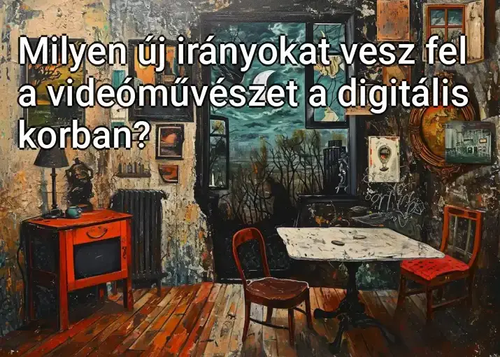 Milyen új irányokat vesz fel a videóművészet a digitális korban?