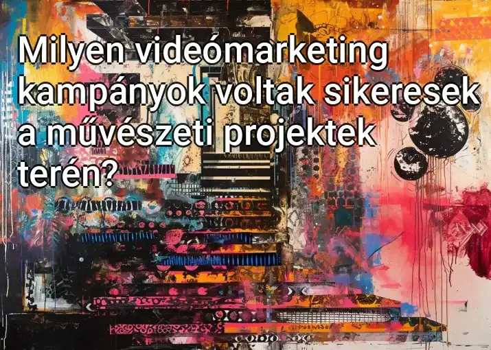 Milyen videómarketing kampányok voltak sikeresek a művészeti projektek terén?