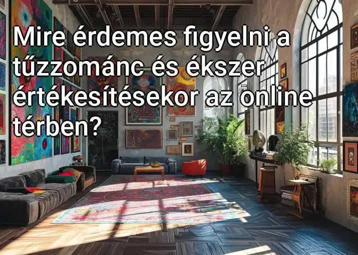 Mire érdemes figyelni a tűzzománc és ékszer értékesítésekor az online térben?