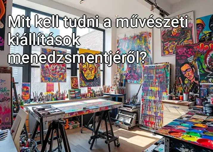 Mit kell tudni a művészeti kiállítások menedzsmentjéről?