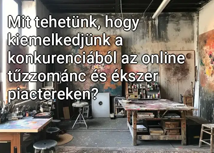 Mit tehetünk, hogy kiemelkedjünk a konkurenciából az online tűzzománc és ékszer piactereken?