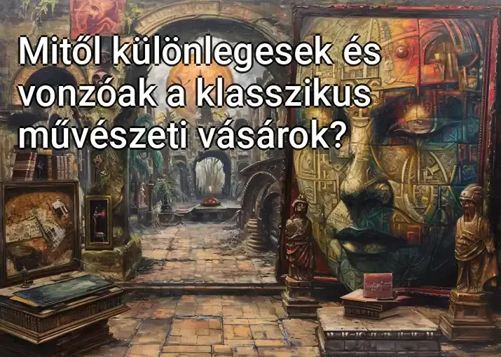 Mitől különlegesek és vonzóak a klasszikus művészeti vásárok?