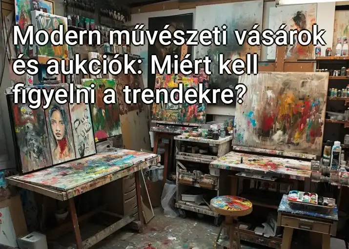 Modern művészeti vásárok és aukciók: Miért kell figyelni a trendekre?