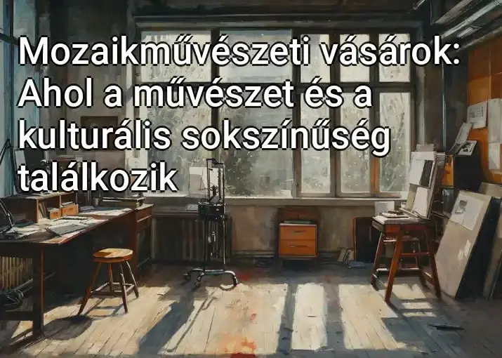 Mozaikművészeti vásárok: Ahol a művészet és a kulturális sokszínűség találkozik