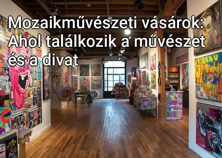 Mozaikművészeti vásárok: Ahol találkozik a művészet és a divat