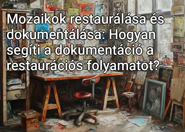 Mozaikok restaurálása és dokumentálása: Hogyan segíti a dokumentáció a restaurációs folyamatot?