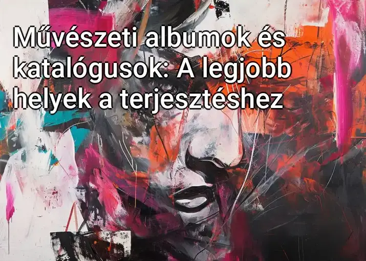 Művészeti albumok és katalógusok: A legjobb helyek a terjesztéshez