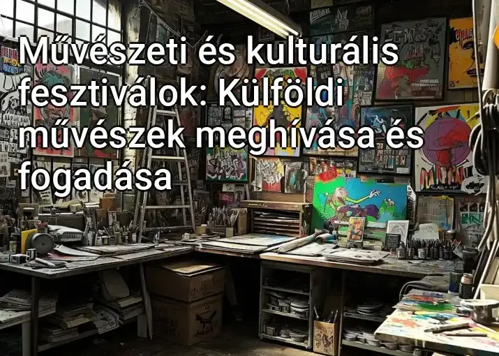 Művészeti és kulturális fesztiválok: Külföldi művészek meghívása és fogadása